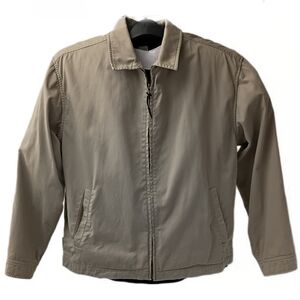 VTG Tommy Hilfiger Khaki Plaid Lined Jacket L